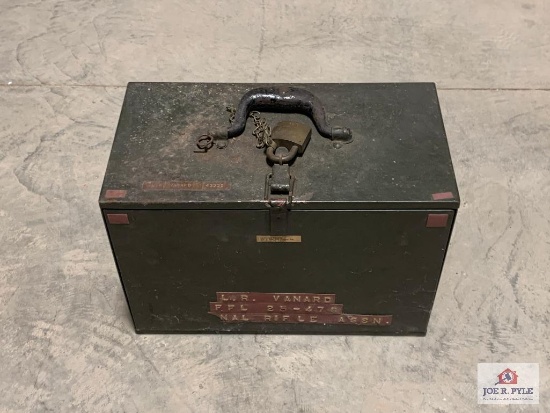 [502] Metal Tool Box w/Drawers with Contents