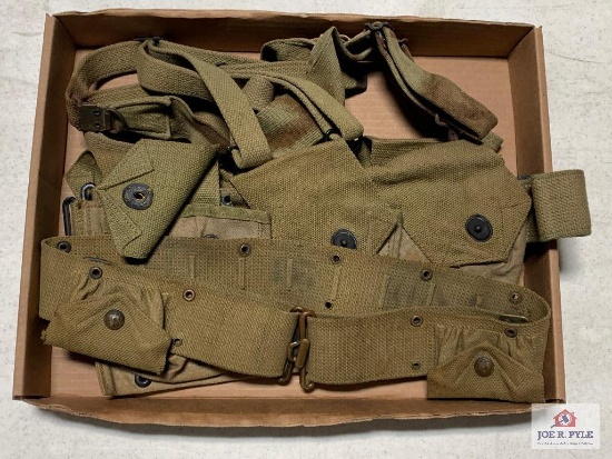 [510] Vintage Military Web Gear