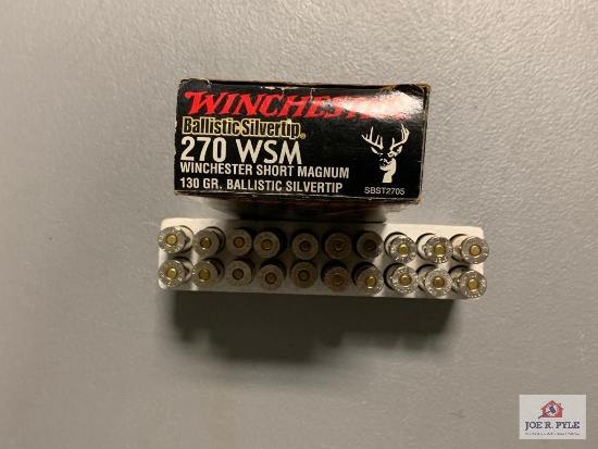 [363] Ammo Lot: .270 WSM