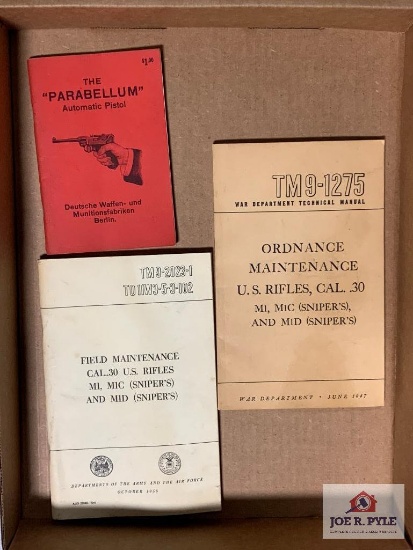 [524] Three Firearms Reference Booklets