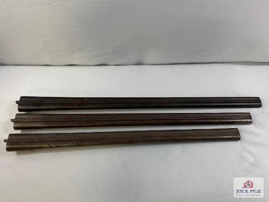 [401] Three Double-Barrel Shotgun Barrel Sets