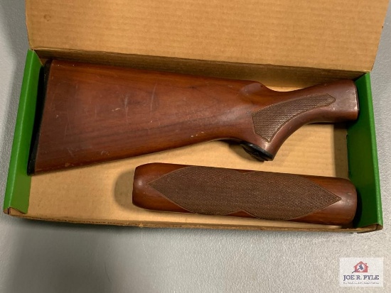 [443] Rem 870 BDL Shotgun 2pc Wood Set
