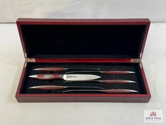 [474] Rhineland Cutlery Steak Knife Set - 6pcs w/Case