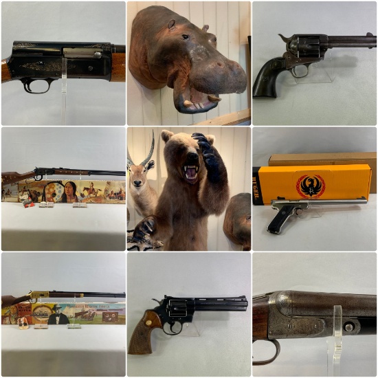 Spring 2025 Guns & Taxidermy Auction