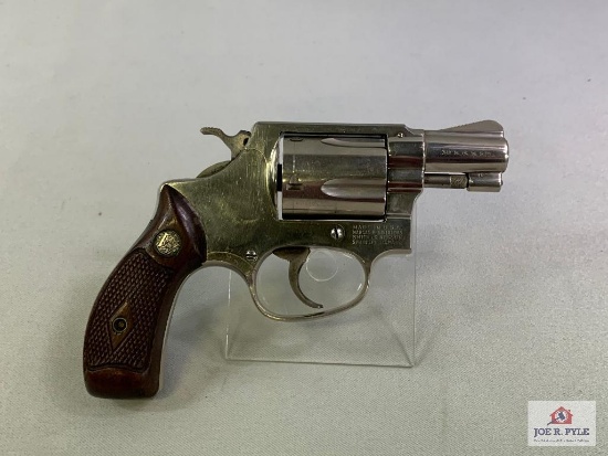 [139] Smith & Wesson 36 Nickel .38 Spl, SN: 139493