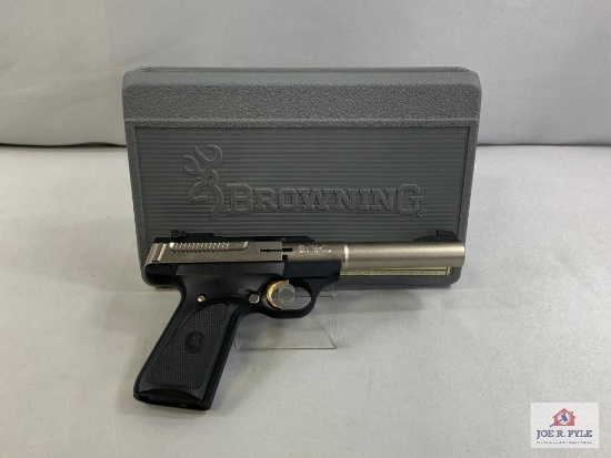 [15] Browning Buckmark Camper Nickel SE .22 LR, SN: 515MY22972