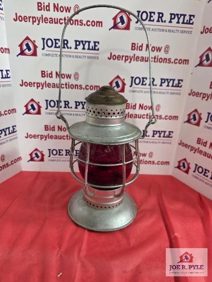 Porter Co. railroad lantern