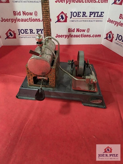 Wilesco toy steam engine