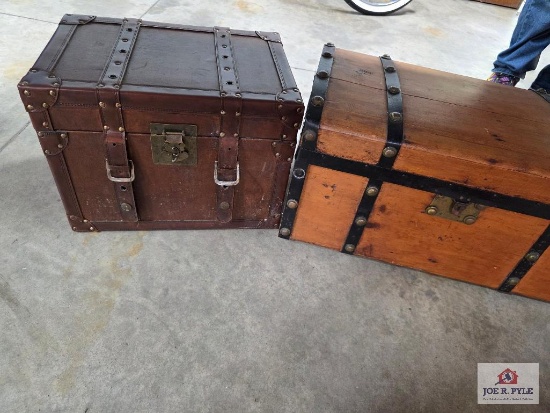 Two trunks
