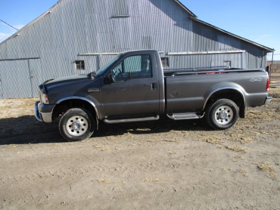 2005 Ford 3/4 ton 4X4 Pickup