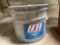 Bucket of galvanizing compound