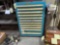 Metal bin w/drawers; 30 in. x 28 in. x 44 in. tall; NO CONTENTS