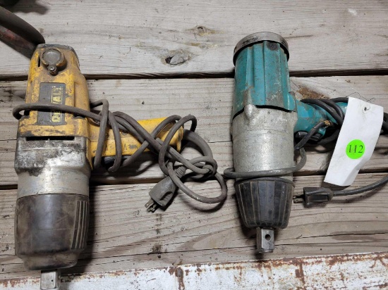 Makita, Dewalt impact guns