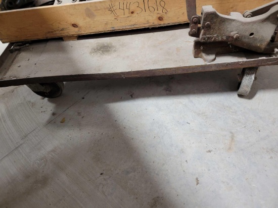 Steel industrial cart