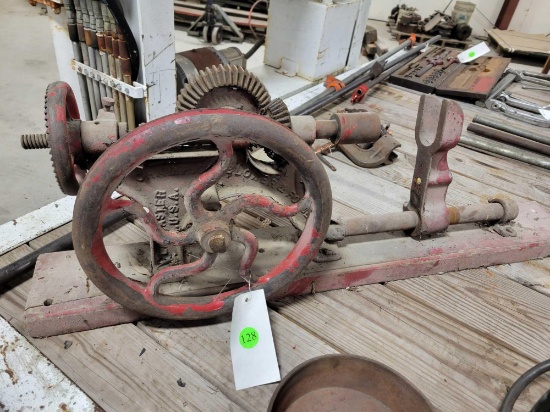 Antique drill press
