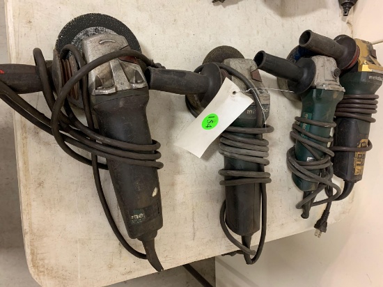 4-1/2? angle grinder (4x)