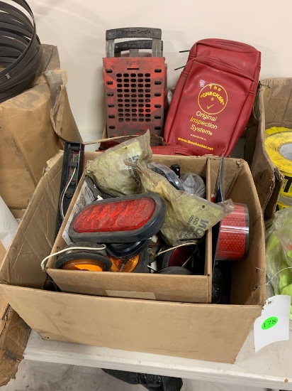 Lock boxes, inspection kits, trailer lights