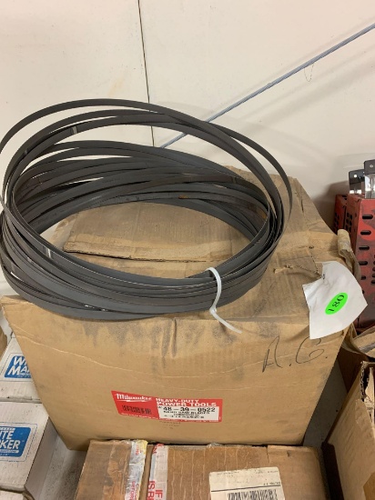 Milwaukee Band saw blades 44-7/8 in. x 18 TPI box of approx 100 + loose