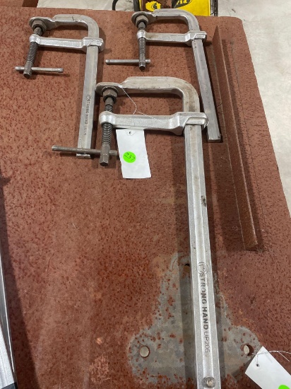 Armstrong sliding clamps one 26 in.  and  two 18? In.