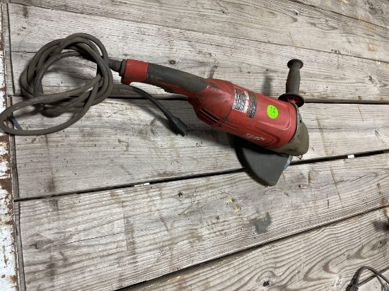 Milwaukee 9 in. grinder