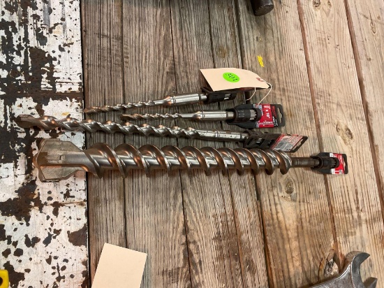 New masonary drill bits