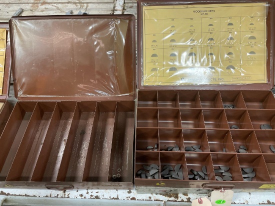 2 bins, one w/ woodruff keys