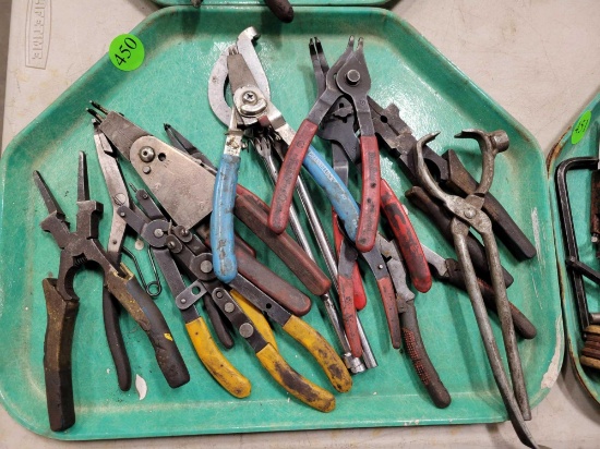 Misc O ring pliers, snap ring pliers