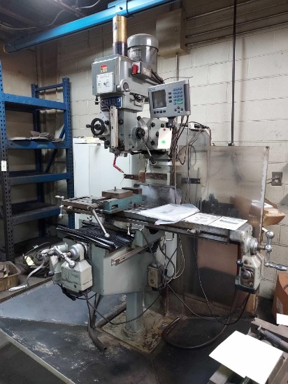 Sharp vertical mill w/ACU-RITE readout