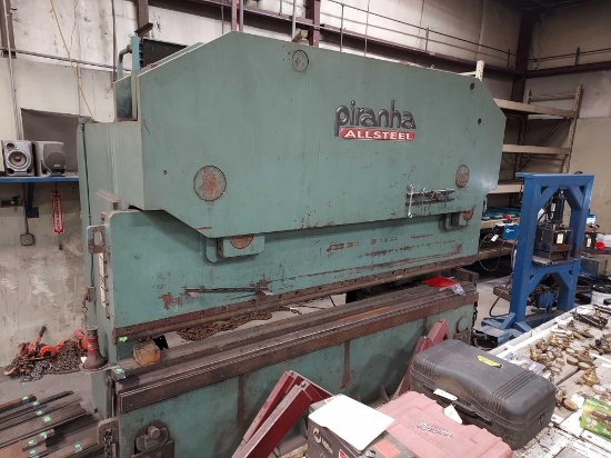 Allsteel press break, 375 ton 12 ft.