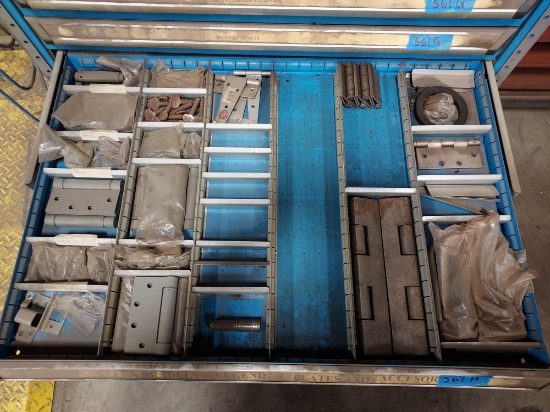 contents of parts organizer drawers