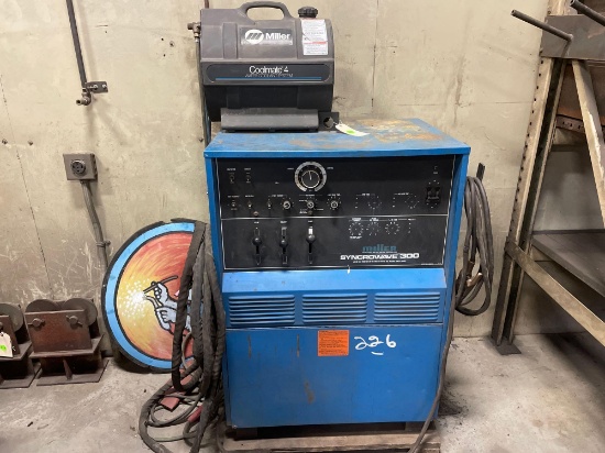 Miller synchrowave 300 stick & tig welder