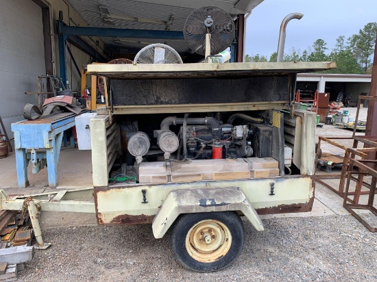Solar air compressor 185 CFM