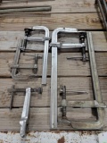 Slide clamps 2 @ 26 in. , 1@18 in. , 1 @ 13 in.