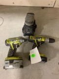 Ryobi drills (2x) with charger