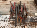 Assorted punches & chisels