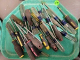 Large lot of Phillips head screw drivers