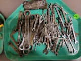 Mixed lot of wrenches various sizes