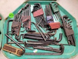 Sets of allen wrenches