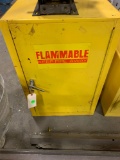 Flammable resistant locker w/key