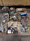 pallet of miscellaneous items