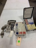 First Aid Kits, Locks, D batteries