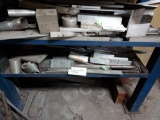shelf of stainless steel stock