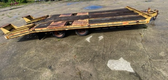 1987 Interstate 18DT Tandem Axle Trailer
