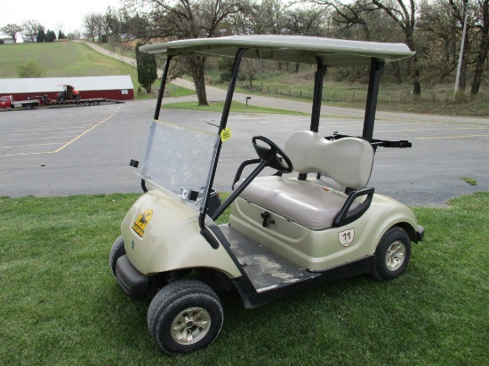 2009 Silver Yamaha Golf Cart #11