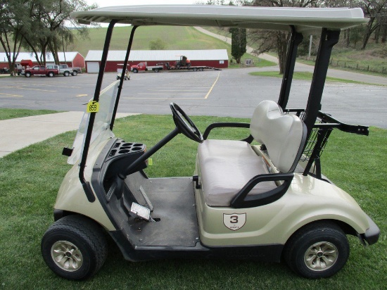 2009 Silver Yamaha Golf Cart #3