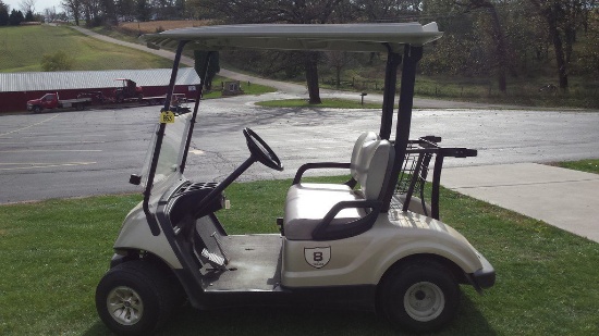 2009 Silver Yamaha Golf Cart #8