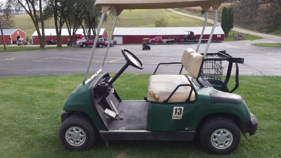 2005 Green Yamaha Golf Cart #13