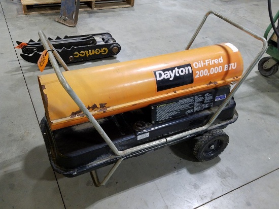 Dayton 2000 BTU Oil Fired Heater