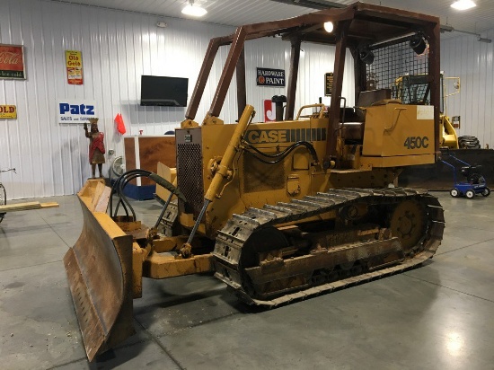 Case 450C Dozer W/ 6-Way Blade