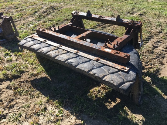 Skid Loader Manure Pusher